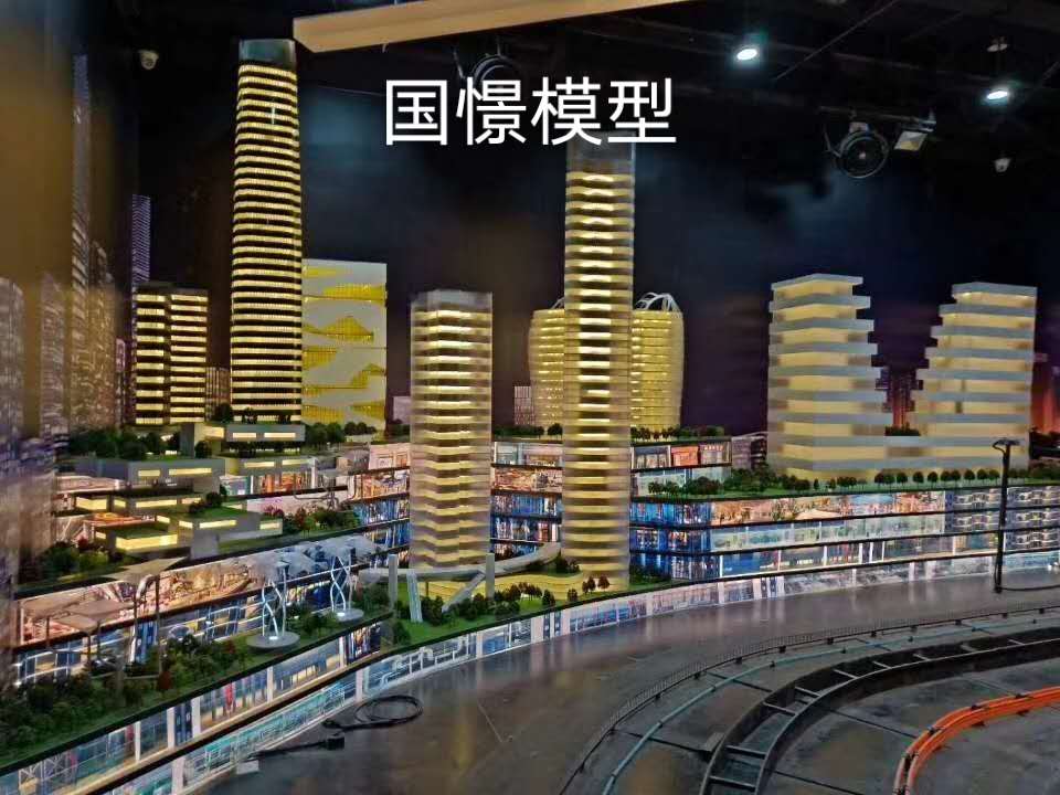 措美县建筑模型