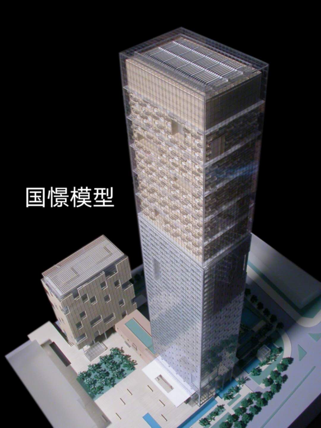 措美县建筑模型