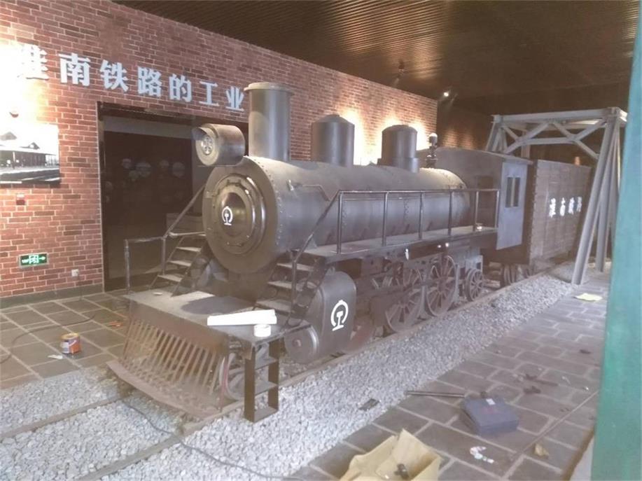 措美县蒸汽火车模型